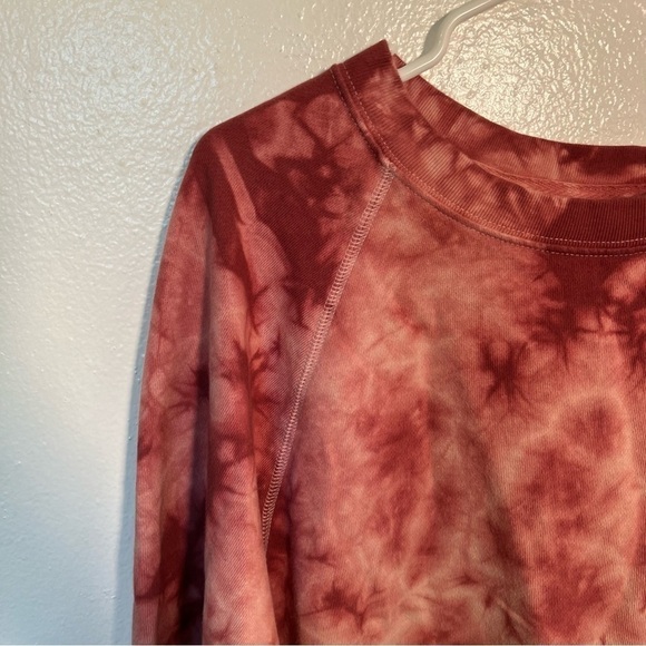 Old Navy Vintage Crewneck Sweatshirt Pink Tie Dye - Picture 7 of 13